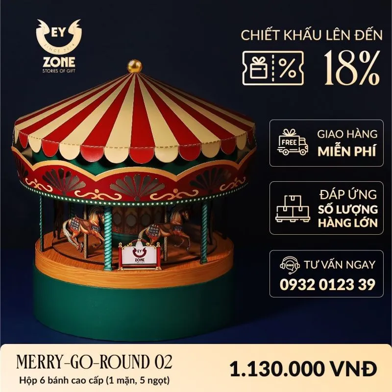 Hộp Trung Thu Cao Cấp Merry Go Round 02