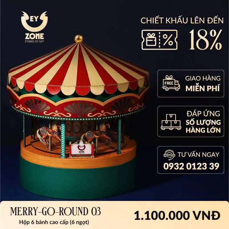 Hộp Trung Thu Cao Cấp Merry Go Round 03