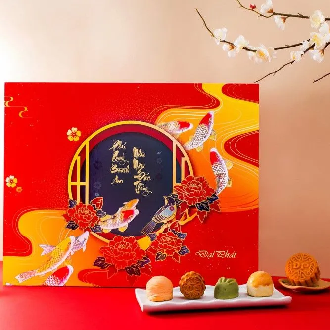Lễ Hộp Hoàng Kim Cá Chép- Đại Phát